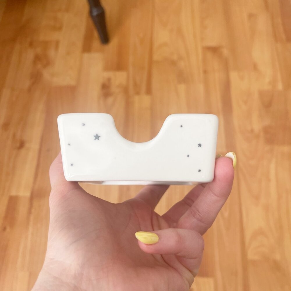 ✨ NWT "Keep Shining" Post-It Note Holder | Rae Dunn - Picture 3 of 4